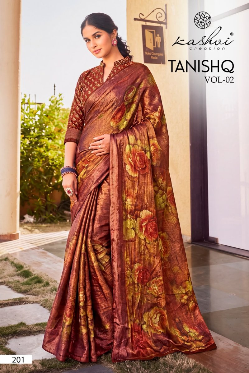 Tanishq Vol 2 By Kashvi Siya Silk Digital Printed Saree 